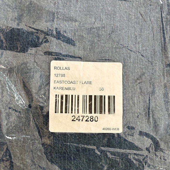 Rolla’s High Rise Flare Jeans NWT - Picture 6 of 11